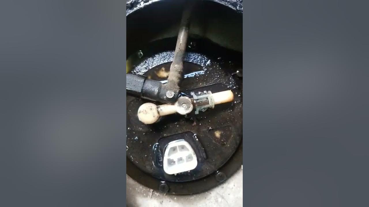Toyota camry fuel pump replacement - YouTube