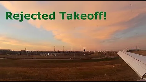 REJECTED TAKEOFF onboard a Lufthansa A319 at Leipzig/Halle Airport!