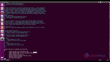 How to Configure DHCP Server on Ubuntu