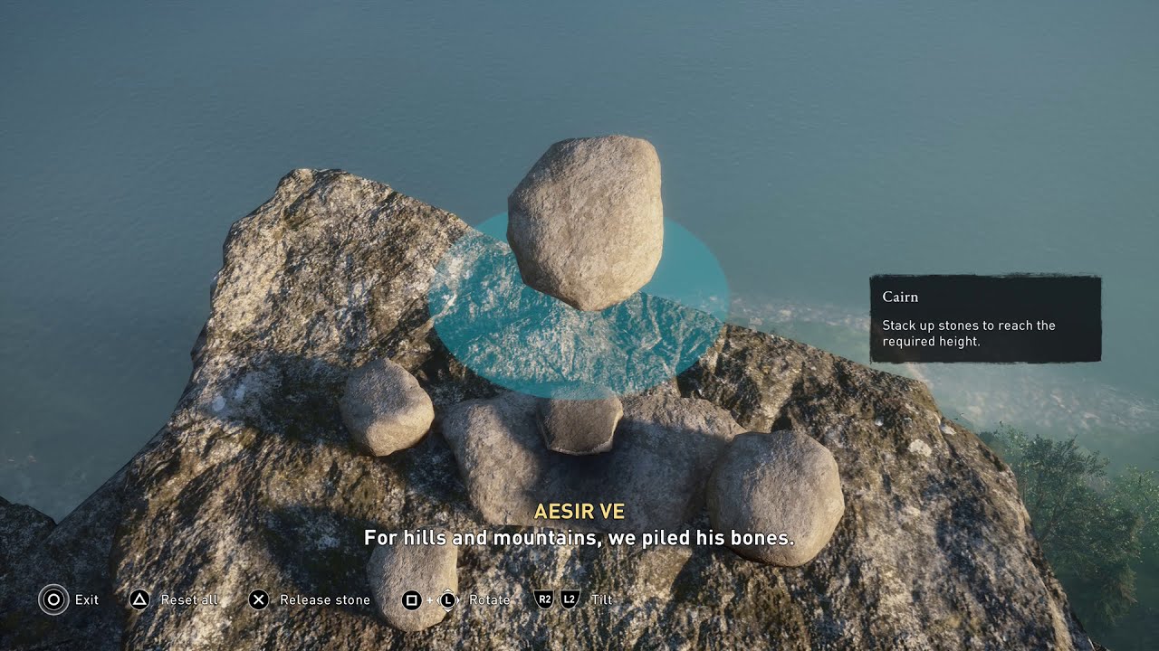 Assassin Creed Valhalla How To Stack The Stones In Asgard YouTube