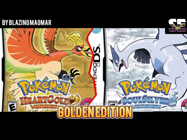 Golden Edition for Pokemon HGSS, Pokemon Soul Silver and Heart Gold Golden  Edition by BlazingMagmar 
