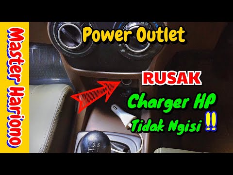 🔴 DIJAMIN BISA!!! Memperbaiki Power Outlet / Lighter Charger HP yang tidak ngecas. Toyota Avanza