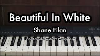 Beautiful In White - Shane Filan | Piano Karaoke by Andre Panggabean