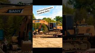 Incredible Excavator Loading Skills | Heavy Equipment Operator Loading Huge Excavator on Truck