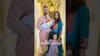 Ajinkya Rahane with his beautiful wife #tranding #viral #ytshorts #stort