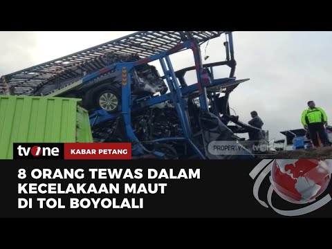 Kecelakaan Maut di Tol Semarang-Solo, 8 Orang Tewas | Kabar Petang tvOne