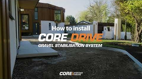 How to Install CORE DRIVE Gravel Honeycomb Driveway Grid - Stop Gravel Moving - BEST Driveway 2025!