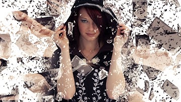 Photoshop 3D Broken Glass Dispersion Effect Photoshop Tutorial