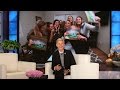 Ellen Surprises Superfan Sorority Sisters!