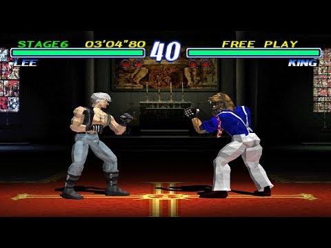 Tekken 2 [PS1] - play as Lee Chaolan