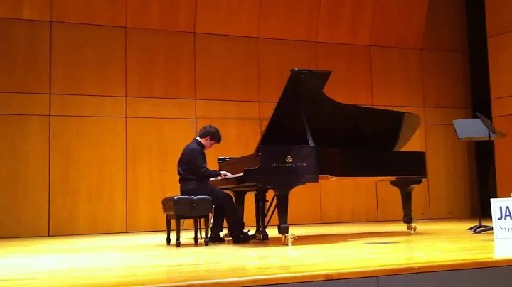Noah Shafner 2015 "Piano Rag" (Stravinsky) and "Piano Sonata" (Alban Berg)