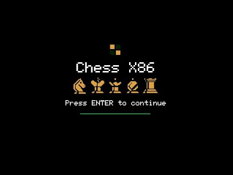 Chess x86 - A bootable chess game running baremetal on x86_64 CPU without any OS