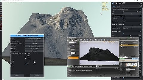 World Creator To UE4 Exporting Heightmaps