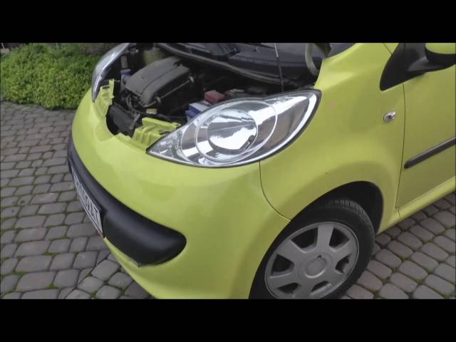 How to remove front bumper - Aygo, Peugeot 107, Citroen C1 - zderzak -  YouTube
