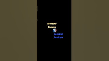 FRONTEND. vs. BACKEND #trending #coding #frontenddevelopment #backend#shortsvideo #shortviral