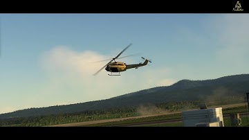 Short displays at NZHP and  NZGM with the UH1D Huey by TAOG´s Hangar
