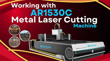 Working with AR1530C Metal Laser Cutting Machine