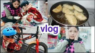 ?तबीयत?खराब होने पर भी गुझिया बनाई आखिर किसके कहने पर। Indian mom daily routine