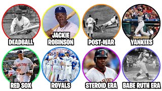 Every Baseball MLB Era Ever Explained in 33 Minutes