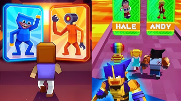 Monster Run Battle Squad | All Game Battle Part 1 | Battle Gameplay Walkthrough #gaming #funny