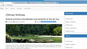 24. Blog en Laravel 5.1 - Fechas y comentarios