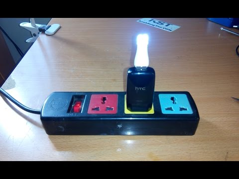 How To Make USB Lamp, DIY Lamp USB Mini