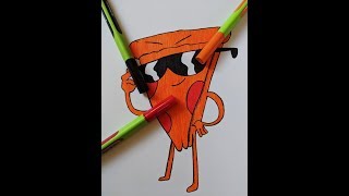 How To Draw PIzza Steve