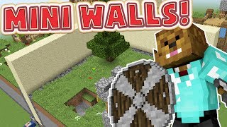 2 NOOBS VS PRO PLAYERS!? - Minecraft MINI WALLS PVP Minigame