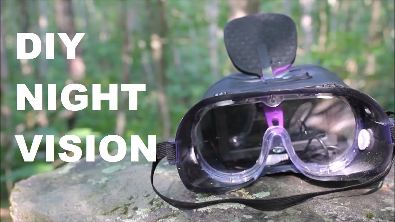 DIY Night Vision Goggles Using Infrared! - YouTube