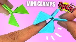 Origami Paper Pincers / Paper craft / moving paper toys / How to make paper pliers