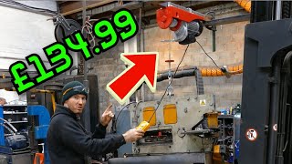 I can't believe it's this cheap  1200kg workshop hoist  full review  Vevor