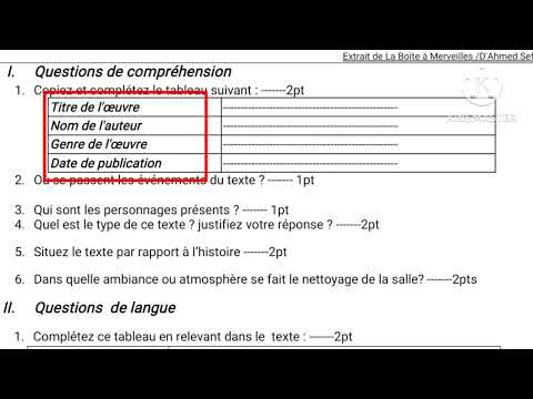 شرح دروس الباكالوريا: الوحدة 6، فهم النصوص واللغة
