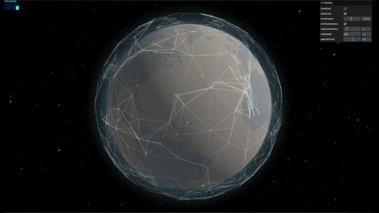 THREE.js Globe with Neural Network - YouTube
