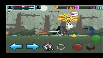 Anger Of Stick 5: Zombie (Main) Level 12 All Levels Gameplay Android,iOS