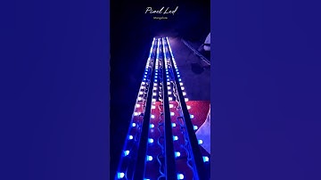 RGB Pixel Bars🚥💥 || WS2811 Pixel❣️|| #pixelled#lightings#decoration#shorts