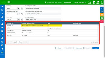 Extended Order Entry for Sage 300 Web Screens