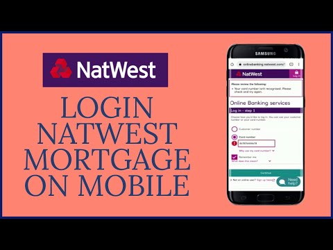 Natwest Mortgage Mobile Login | How to Login Natwest Mortgage Account From Mobile 2022