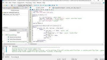 [CET3136C - Logic Devices Programming] Latches and Flip flops