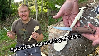 Home grown spoon carving