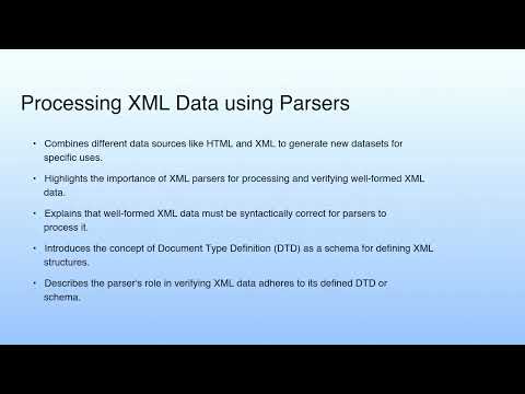 Long Summary | Cloud Computing XML Basics