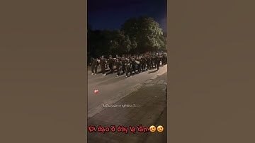 Cách đi dạo của chúng tôi #canhsatcodong #nhapngu #nghiavucongan #congannhandan