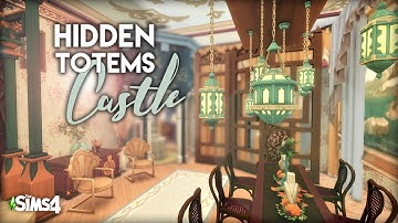 Hidden Totems Castle (Interior) 🧸✨ | The Sims 4 Speed Build | No CC