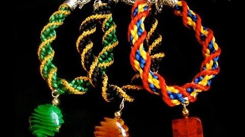 Kumimari 7: 12 - Stranded Swirl Kumihimo/ Pulsera Espiral de 12 Hilos