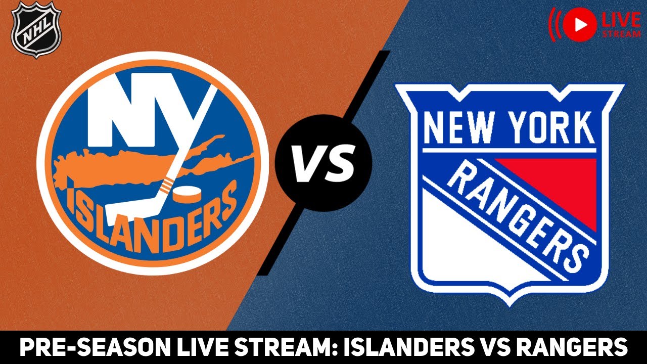 New York Islanders vs New York Rangers PRE-SEASON LIVE GAME REACTION and PLAY-BY-PLAY