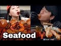 How different Mukbangers consume SEAFOOD