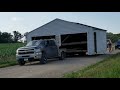 How to Lift & Move Garage with a Trailer using Telephone Poles