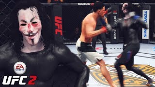 V For Vendetta - Folding Powerful Opponents! EA Sports UFC 2 Ultimate Team Gameplay