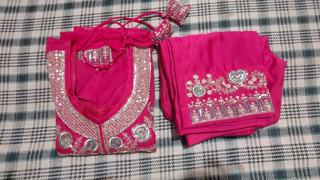 Sarita Suit Designer is live कमीज की स्टिचिंगकरना सीखे