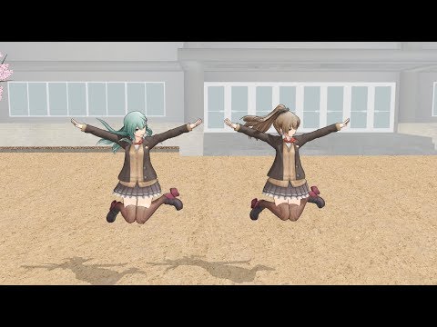 【澪礿】艦これ MMD(鈴谷、雄野) ヒロイックリトル