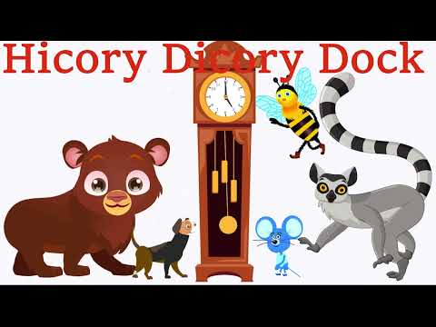 Hicory Dicory Dock Nursery Rhyme |Cocobeans Kids Tv